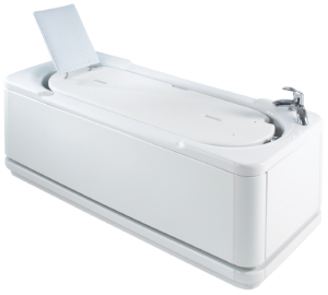 Beaumonth Family Case Study - Pisces variable height bath with integrated platform