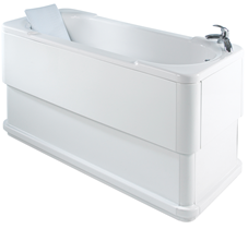Beaumonth Family Case Study - Pisces variable height bath with integrated platform