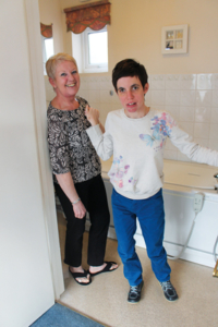 Beaumont Family Case Study - Pisces variable height bath with integrated platform