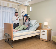 Heathfield Neuro Disability Service Case Study - Ceiling Track Hoists