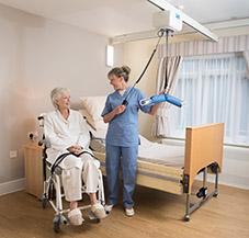 Heathfield Neuro Disability Service Case Study - Ceiling Track Hoists