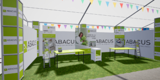 Abacus Baths stand at DAD event