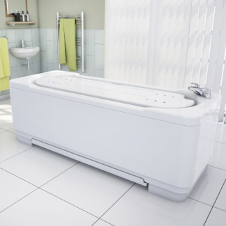 Gemini 2000 powered dual lift platform bath – larger and longer