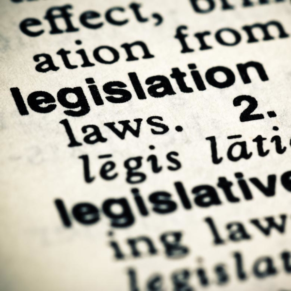 Legislation and law closeup