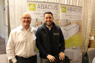 Abacus sales team at Champions Roadshow